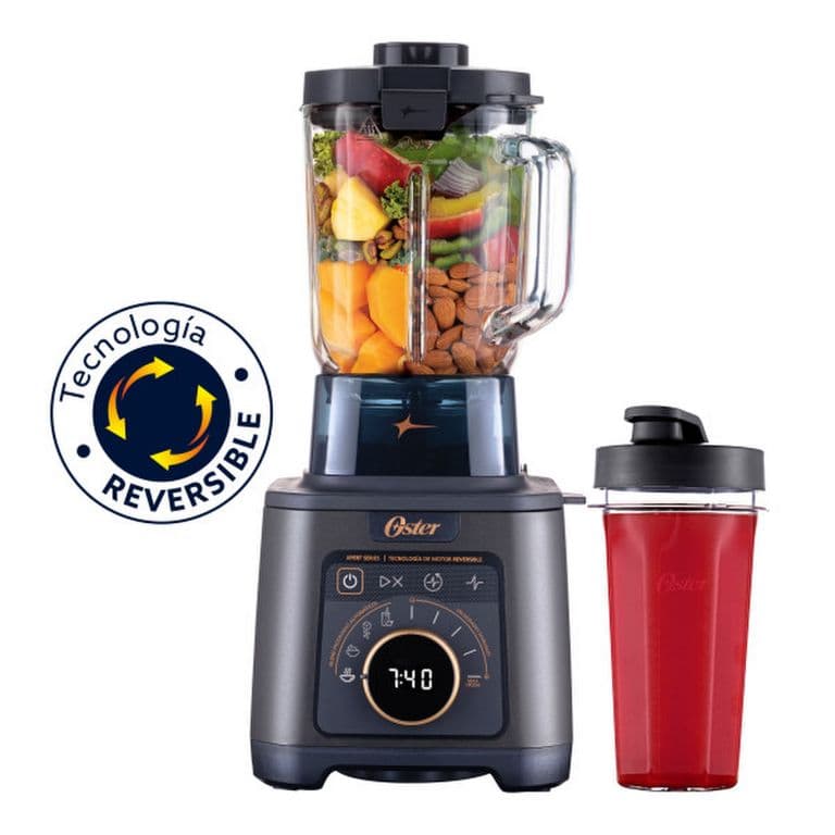 Foto 2 de Licuadora Oster Profesional Titan 2200W Vaso Vidrio 2,5L