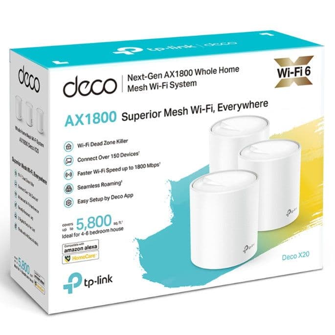 Foto 3 de Sistema Mesh TP-Link Deco X20 AX1800 (Pack 3)