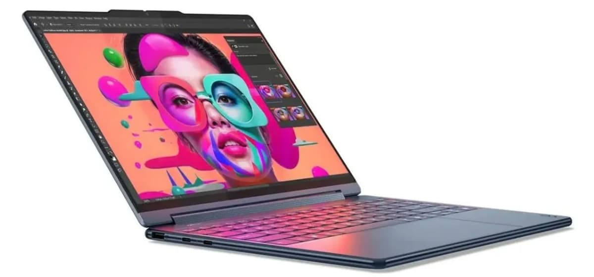 Notebook Lenovo Yoga 9i Aura 14" 3K OLED 2 en 1 32GB 1TB