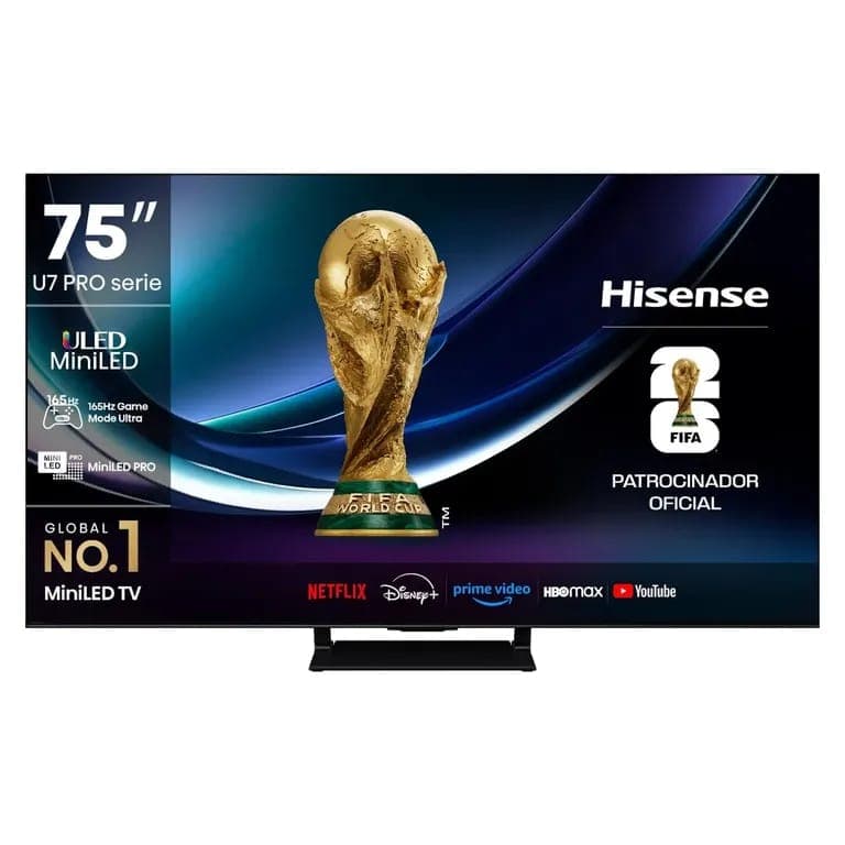 Smart TV Hisense 75" ULED Mini LED U7Q PRO