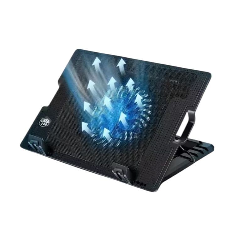 Base Refrigerante para Notebook 9" a 17" con Ventilador Silencioso