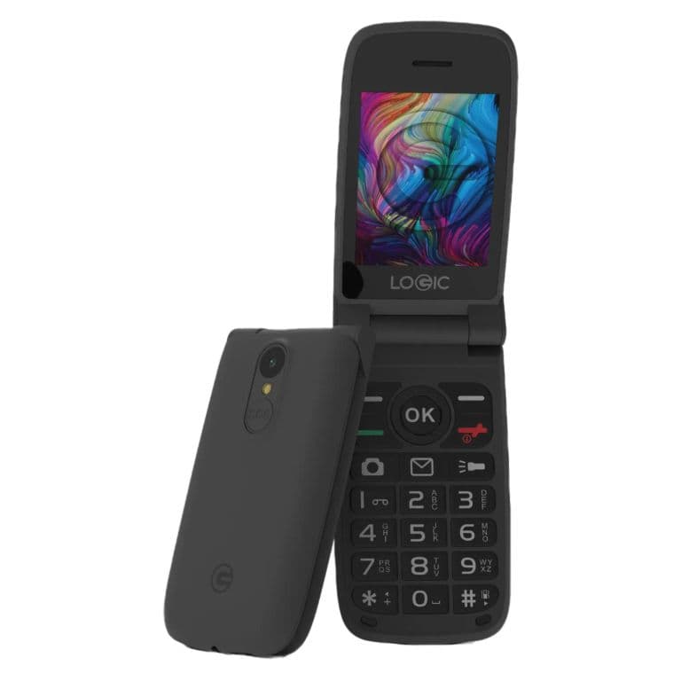 Celular Logic F11L Almeja Adulto Mayor