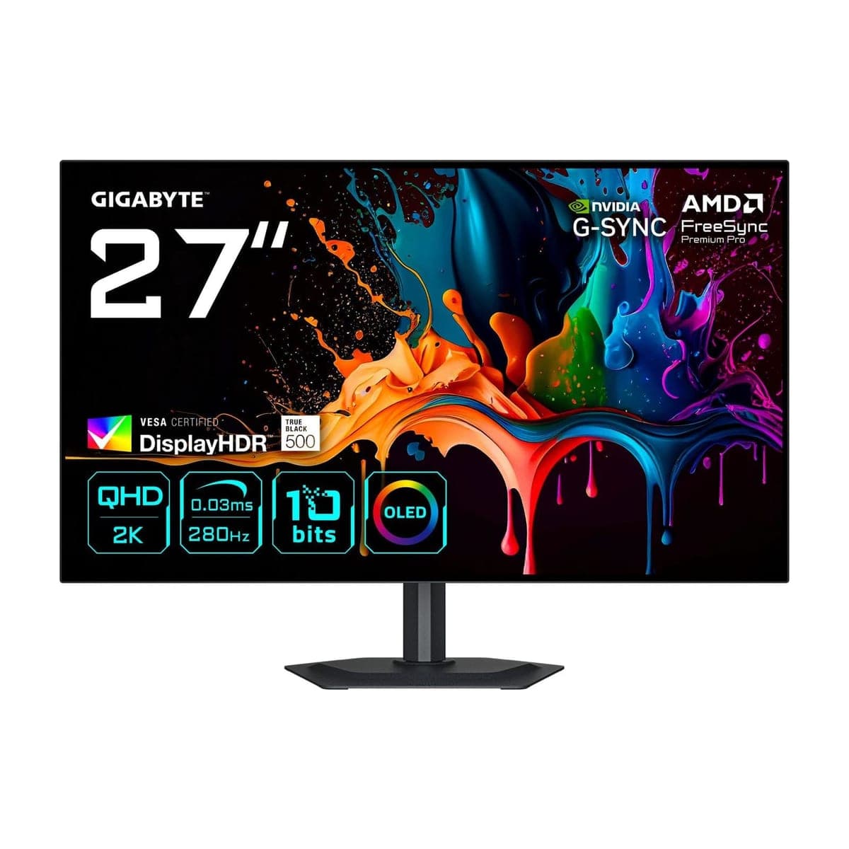 Monitor Gamer Gigabyte MO27Q28G 27" Quad HD 280 Hz