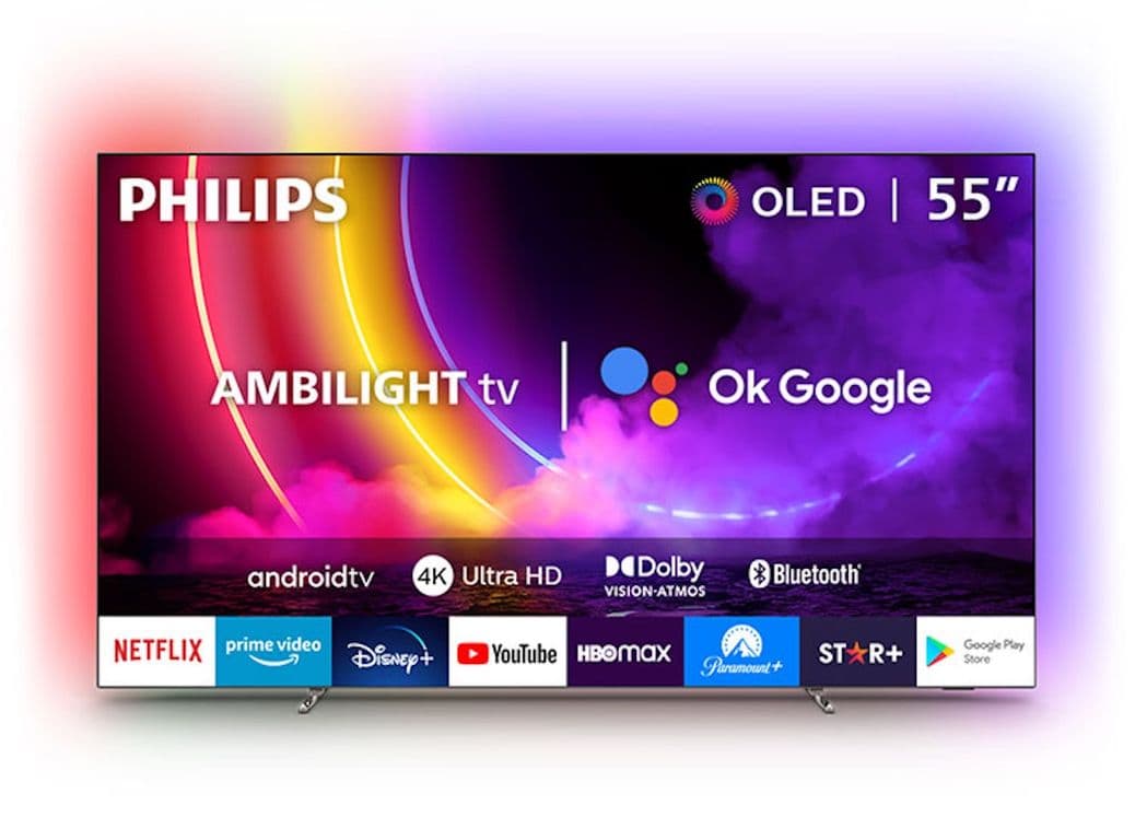 Smart TV Philips 55" OLED 4K Ambilight