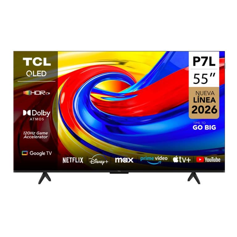Smart TV TCL 55" QLED 4K