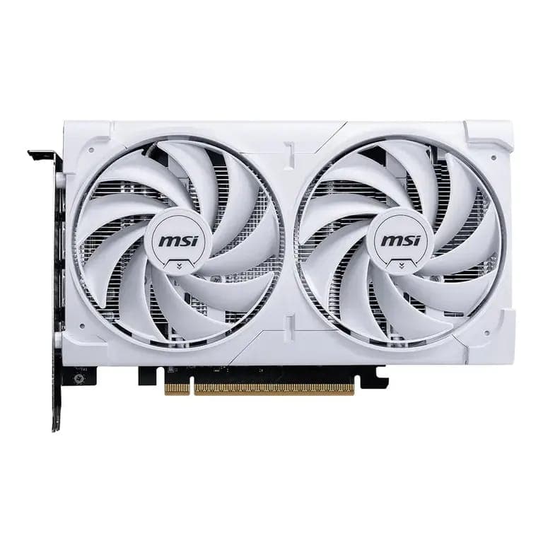 Tarjeta de Video MSI GeForce RTX 5060 Ventus 2X 8G OC White