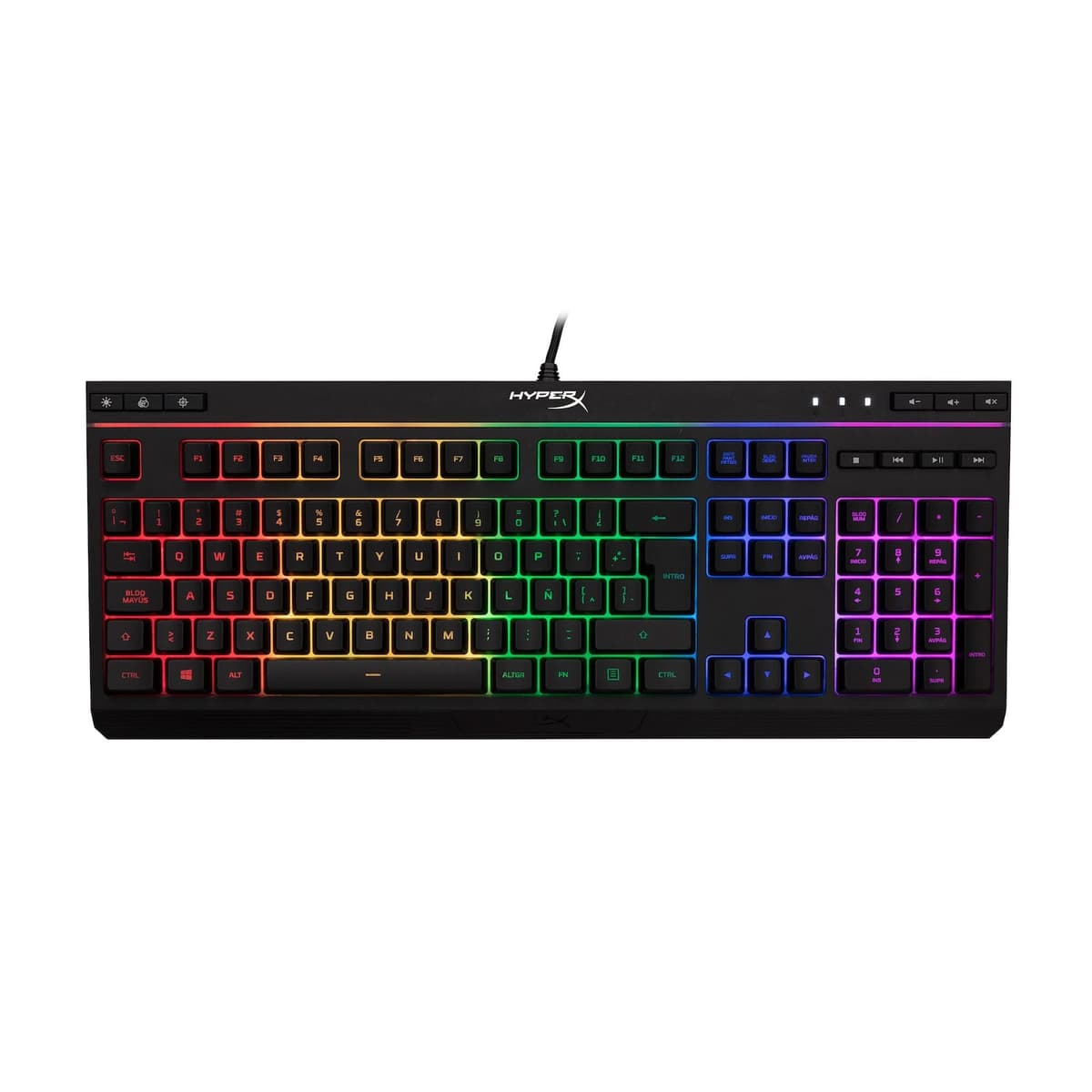 Teclado Gamer HyperX Alloy Core RGB